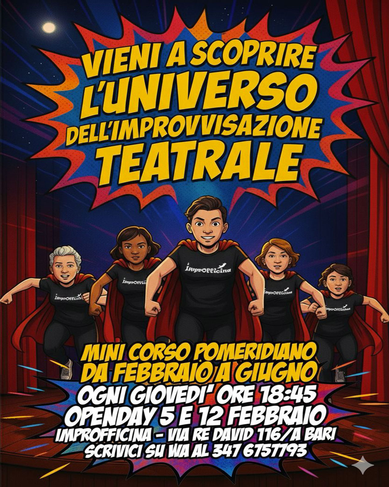 Mini corso di improvvisazione teatrale