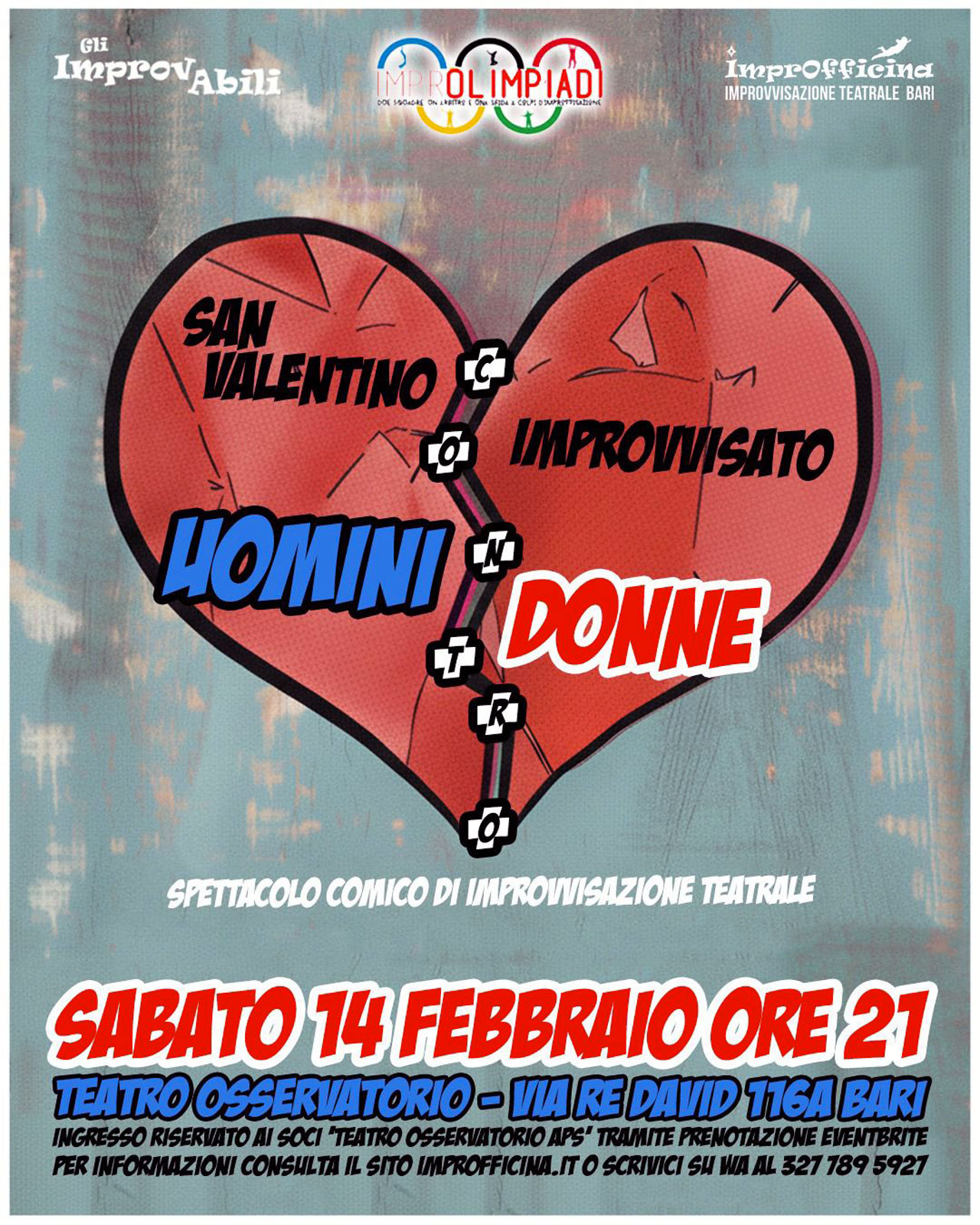 San Valentino improvvisato – uomini contro donne
